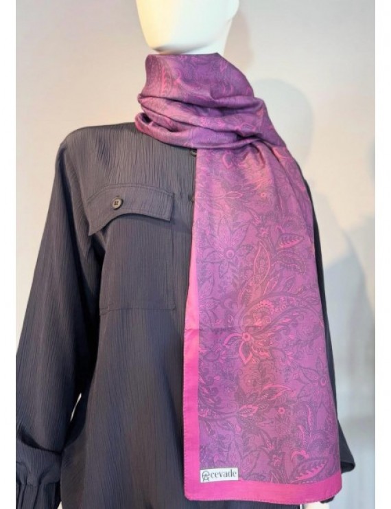 Cevade Lal Soft Şal - Pembe