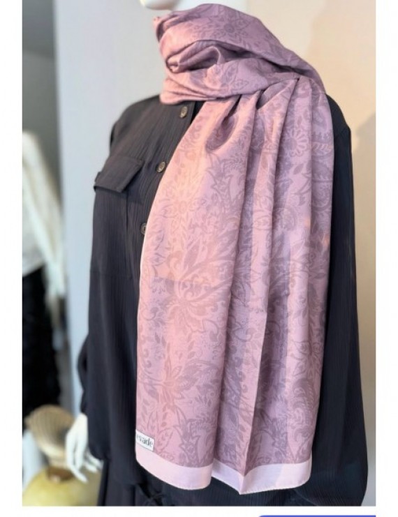 Cevade Lal Soft Şal - Açık Pembe